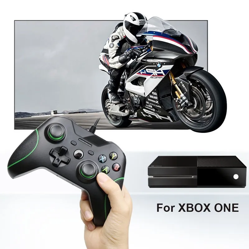GamePads USB przewodowy kontroler na Xbox One Video Game Joystick Mando dla Microsoft Xbox One Slim Gamepad Control Joypad na Windows PC