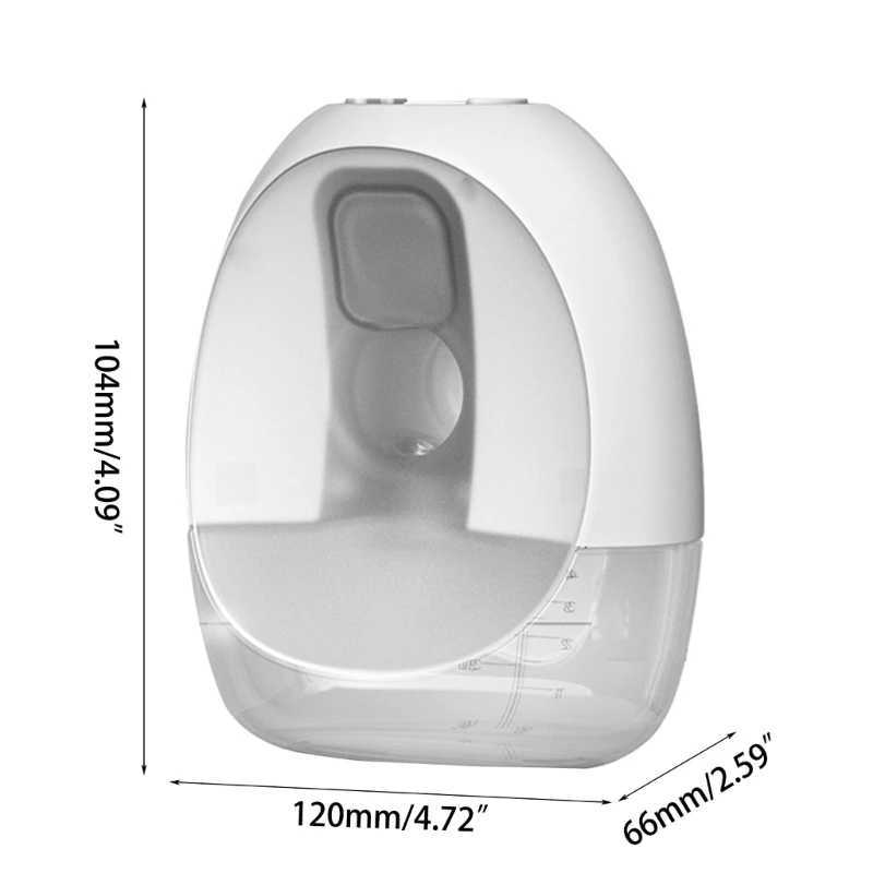 PUMP al seno Portali pompa del mammario elettrico portatili Mani indossabili senza indossabile Comfort silenzioso Extractor Latte latte materno Collettore BPA FREE 240413