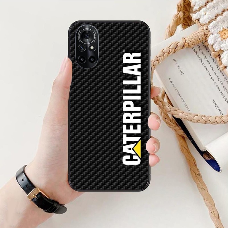 Cool C-Asspillars Cat Excavator Telefonfodral för Honor 70 50 20 7S X9 X8 X7 Magic 4 3 Pro Soft Black Phone Cover