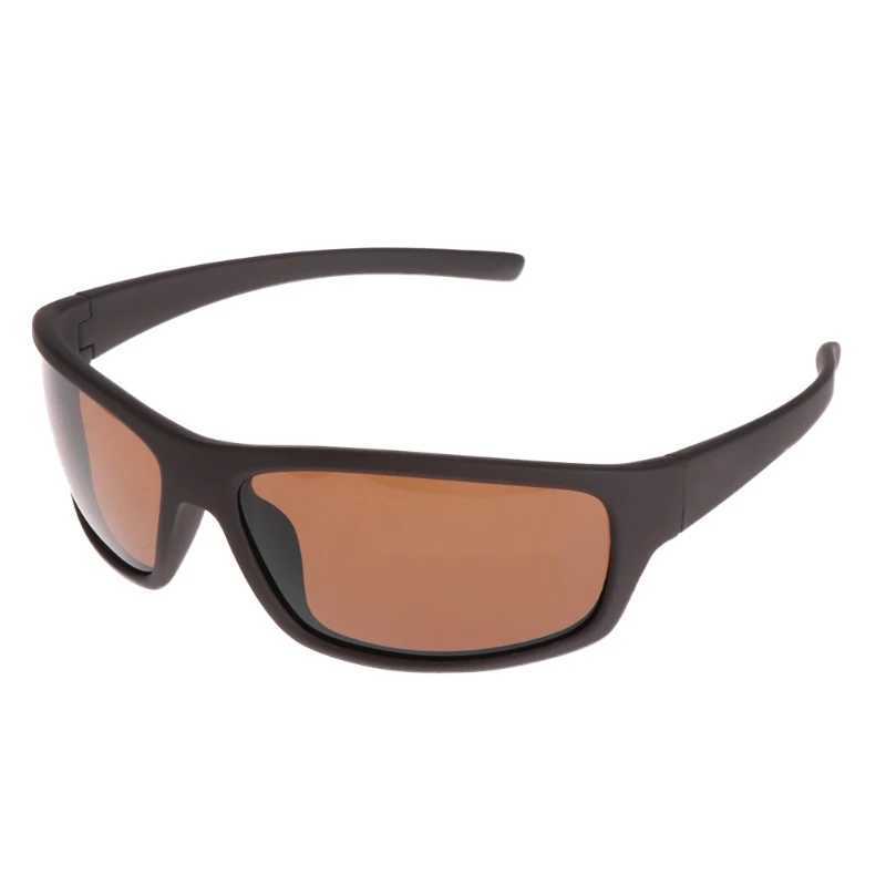Lunettes de soleil verres de pêche à cyclisme polarisé les lunettes de soleil extérieures Protection Sport UV400 Men 240412