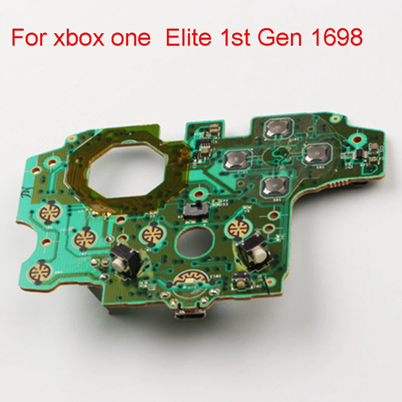 Tillbehör för Xbox One S 1708 Elite 1698 Controller Board Motherboard Replacement LB RB USB Port Game Main Board Repair Controller