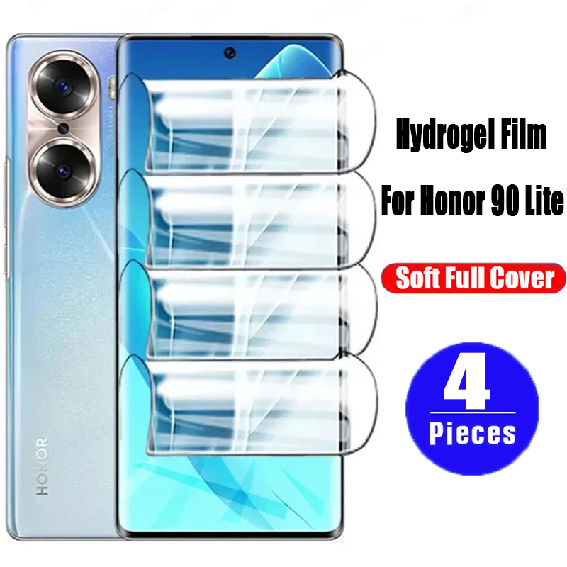 Protecteurs d'écran pour l'honneur 90 Lite 80 70 60 50 100 Pro Film Hydrogel pour Honor Magic 6 5 Lite Pro X8A X9A X7A X9B X8B Film