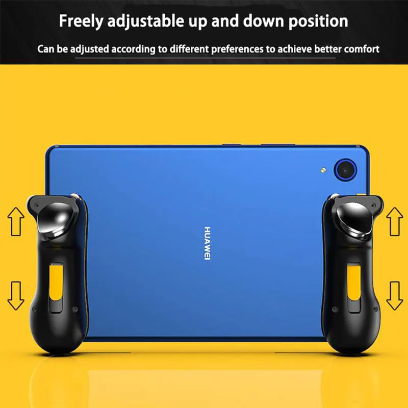 GamePads pour tablette Android Ipad PubG Controller Trigger Free Fire Gamepad Contrôle de téléphone portable Joystick Mobile Game Pad L1 R1 PUGB