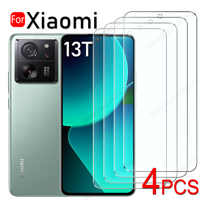 pour Xiaomi 13T Pro 9H Verre trempée pour Xiaomi 13 10t 8 9 11 12 Lite 5G NE Protecteur d'écran pour Xiaomi Mi 11t 12t Pro Glas