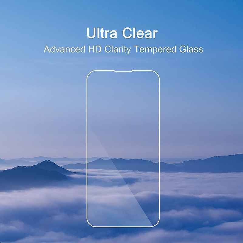 9H Temperiertes Glas für iPhone 15 14 13 12 11 Pro Max Colles Friendly Friendly Ultra resistenter Bildschirmschutz für iPhone 15pro Glass