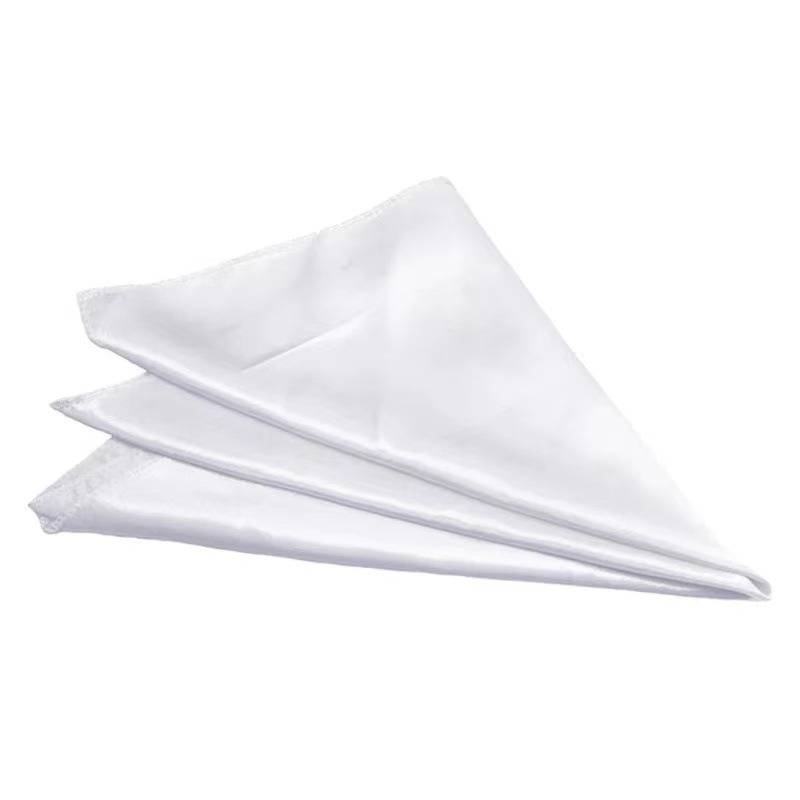 Satin Napkin Serving Table Decor Dinner Towel for Wedding Party Home Hotel Christmas Decor Table Napkins