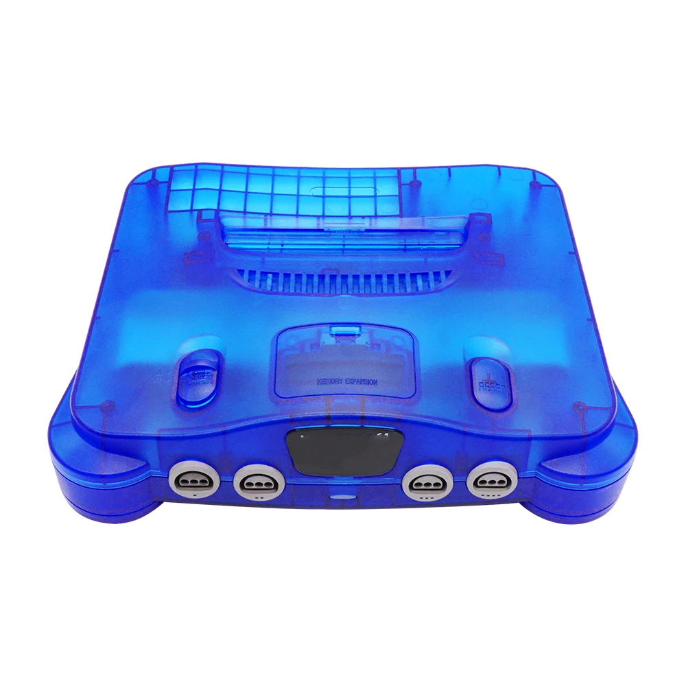 Accessories NEW Replacement Housing Shell Translucent Case Compatible For Nintendo N64 Retro Video Game Console Transparent Box