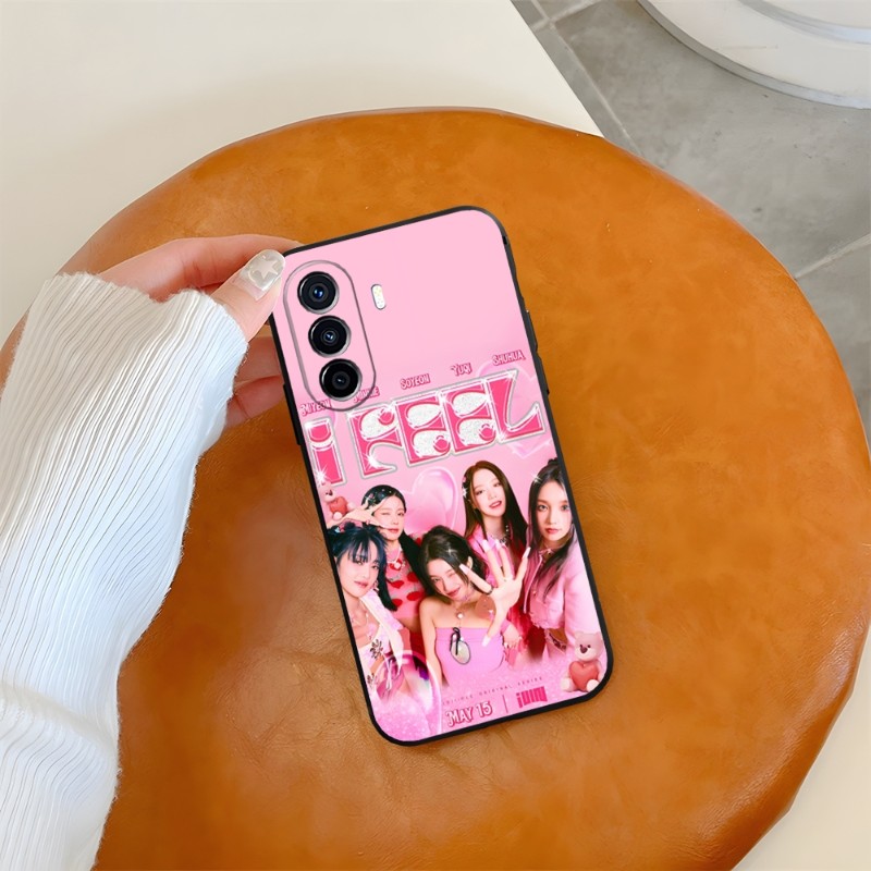 KPOP GI DLE GIDEL PHONE CASE HUAWEI P40 P50 P30 P10 P20 LITE MATE 40 PRO PLUS PSMART Z 6 7 5バックカバー