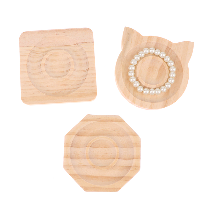 Plaque de conception de perles en bois massif perle bricolage outil à main