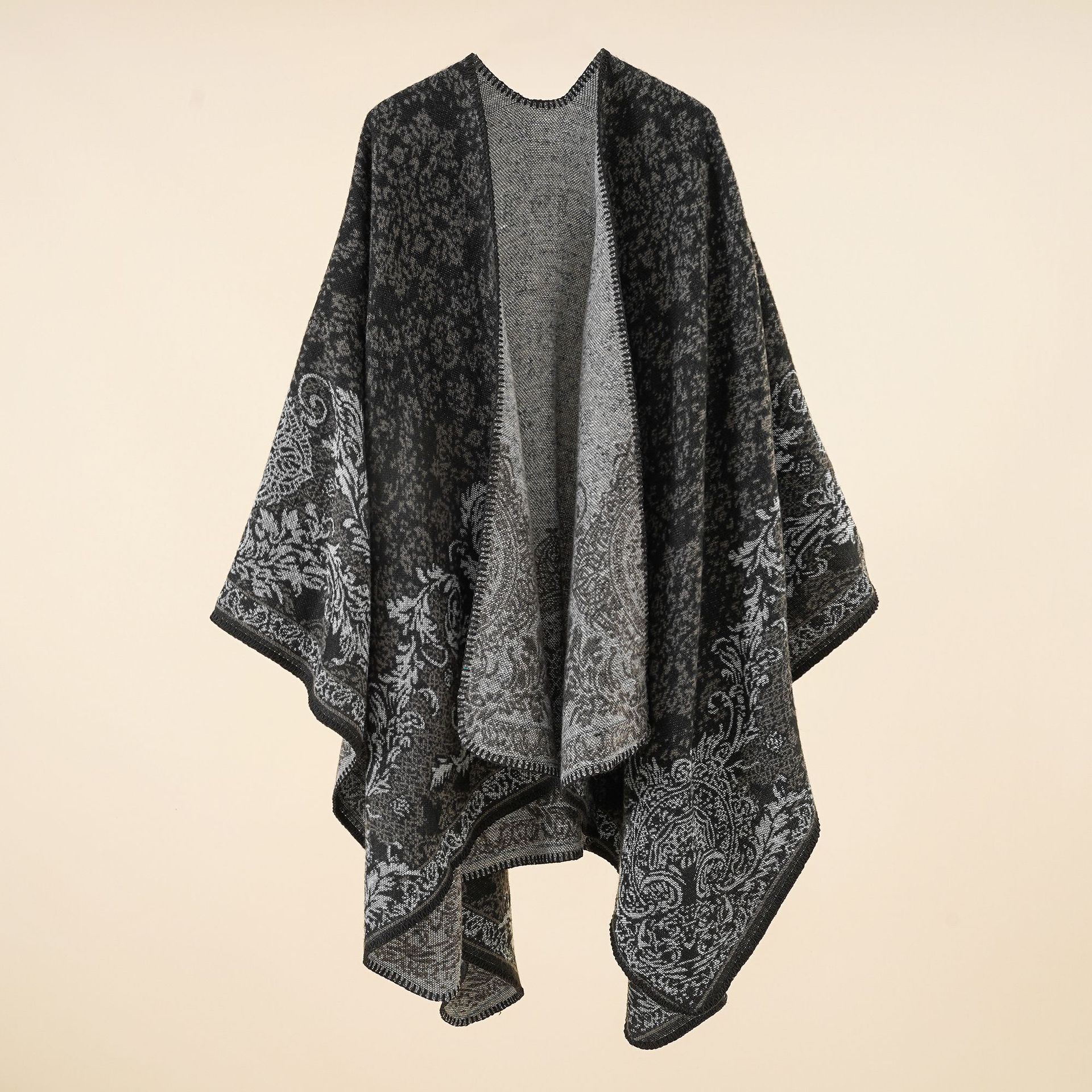 i Nuovo Poncho CAPPA CALDO COLO SPEGHI DONNA FACHMERE FACHMERE CHOUNT COAK INVERNO BRIGE PENDULUM CAPPLICO LONGO