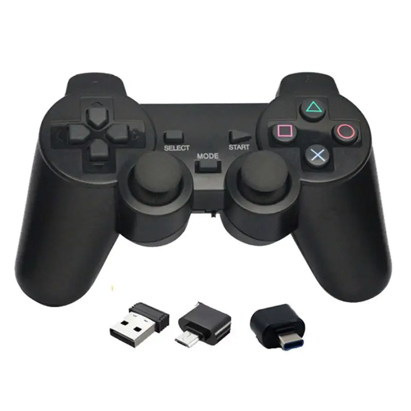 PS1/2/Dizüstü Bilgisayar için Gamepads Kablosuz Gamepad Oyun Denetleyicisi Joystick Joypad