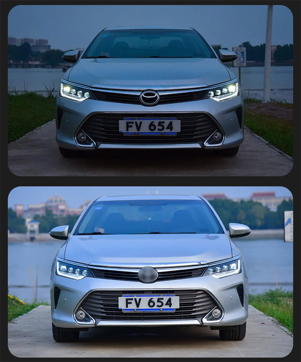 Styling auto Toyota Camry 20 15-20 17 LED LED LEGGI DI UNIMA DYNAMIC VOLLE SEGNALE PROGETTORE LAMPAGNO LIBER