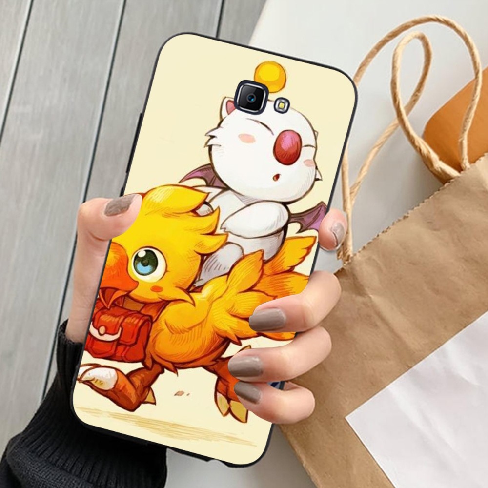 Moogle Final Fantasy Phone Case för Samsung J 7 Plus 7Core J7 Neo J6 Plus Prime J6 J4 J5 Mobile Cover