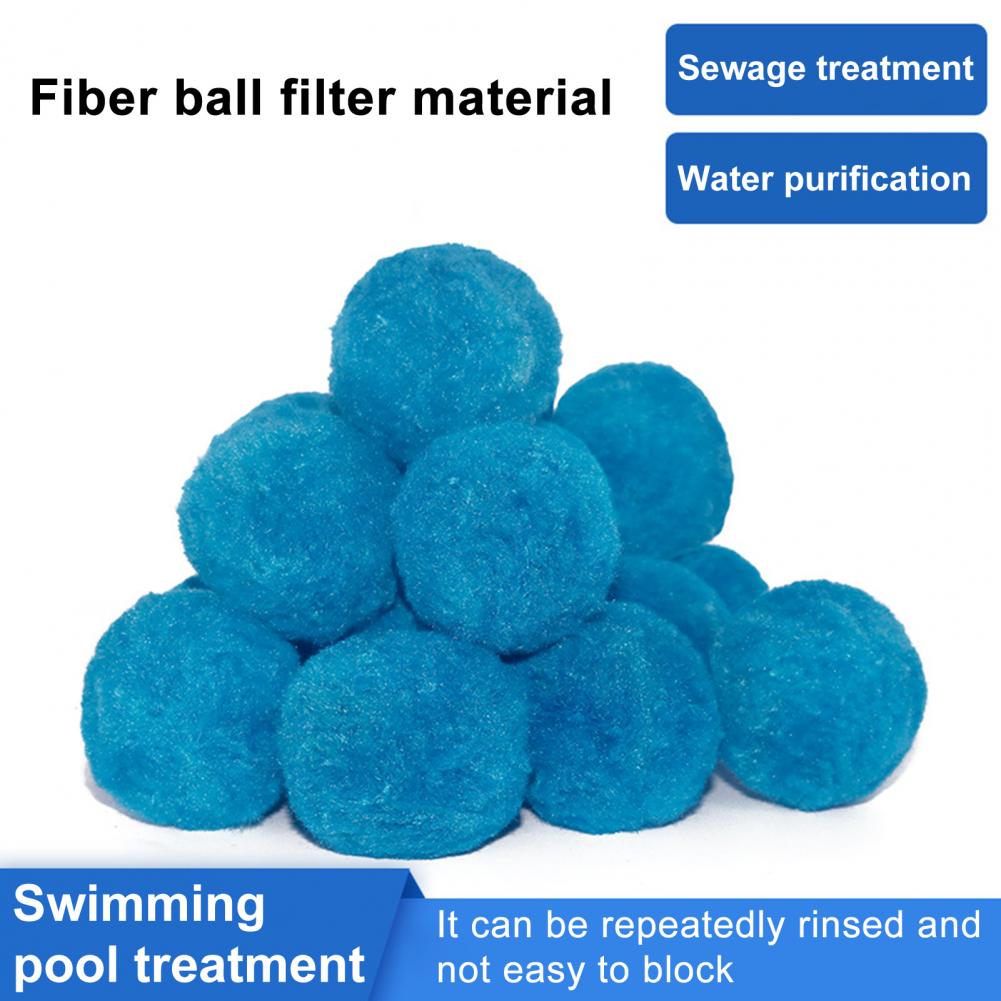 1 väska poolfilter Bollvattenbesparande effektivt håll ren pool badtunna filter sand alternativ hushållsmaterial