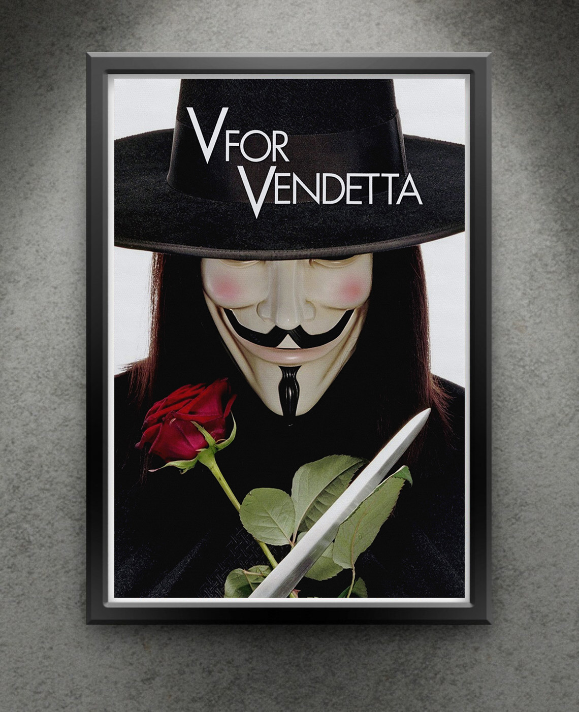 Film di hacker classici V venduta film retrò poster di tela dipinto di arte da parete immagini soggiorno