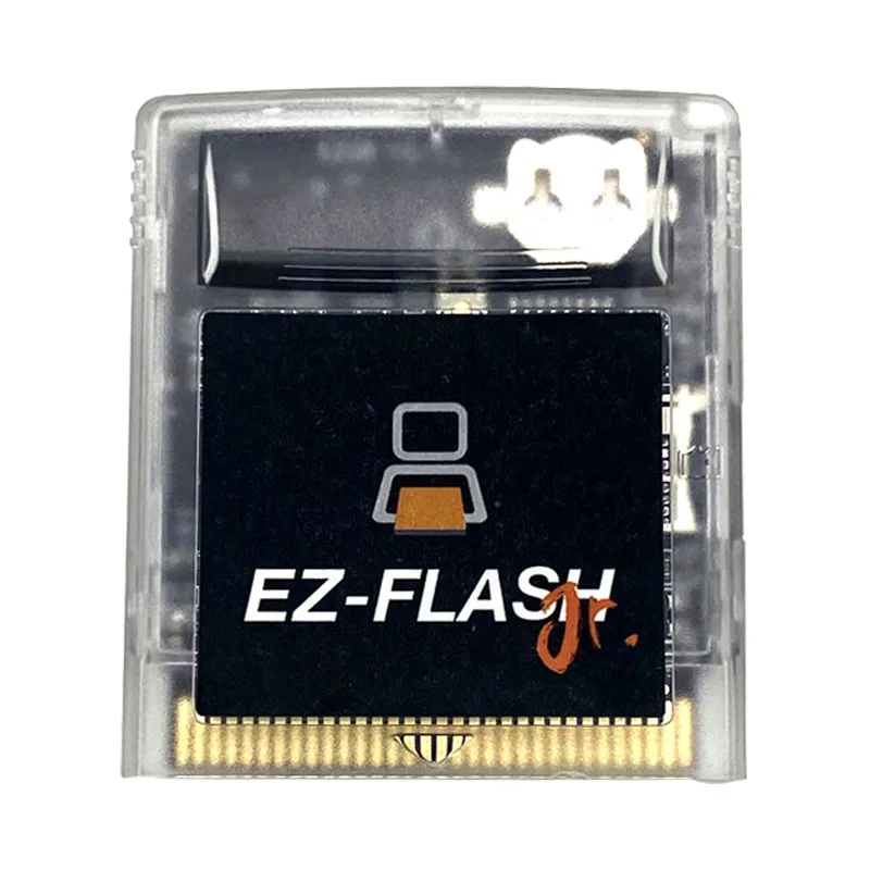 Akcesoria Nowe Hot EZ Flash Junior dla GB GBC Game Console Ezj Ezflash Game Carting Karta z obsługą zegara w czasie rzeczywistym TF 32 GB