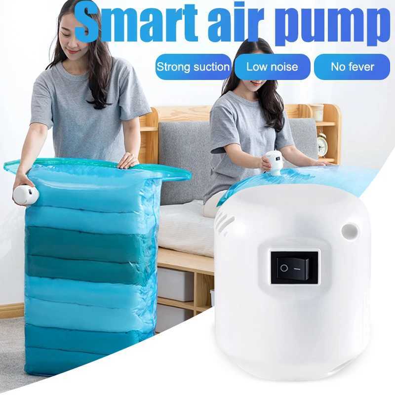 Breastpumps US/EU 55W Powerful Compression Electric Pump For Vacuum Storage Bag Clothes Organizer Low Noise Air Pump Space Saver Storage Bag 240413