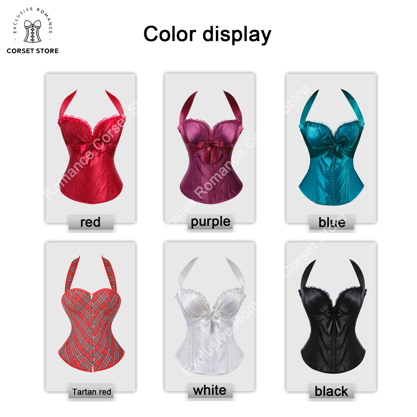 Lingeries sexy espartilho para mulher espartilho vitoriano com tiras de renda gótica Bowot Overbust bust Sexys Corsets com mangas