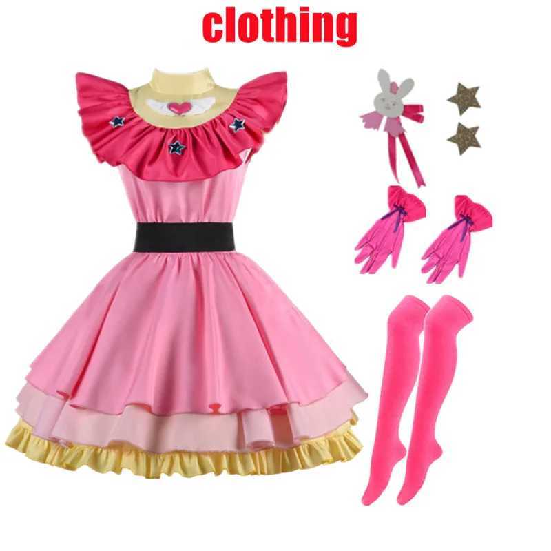 Costumi anime Anime Oshi no ko ai hoshino costume abito costume lolita uniforme rosa coniglietto bunpin halloween carnival feste abiti 240411