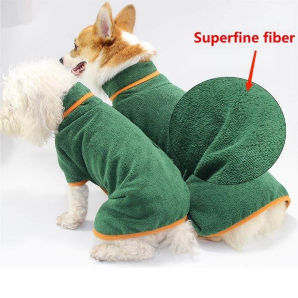 Hondenbadrobe Pet Drooge jas Kleding Zacht Super absorberende strandhanddoek voor grote middelgrote kleine honden katten snel droge hond badjas