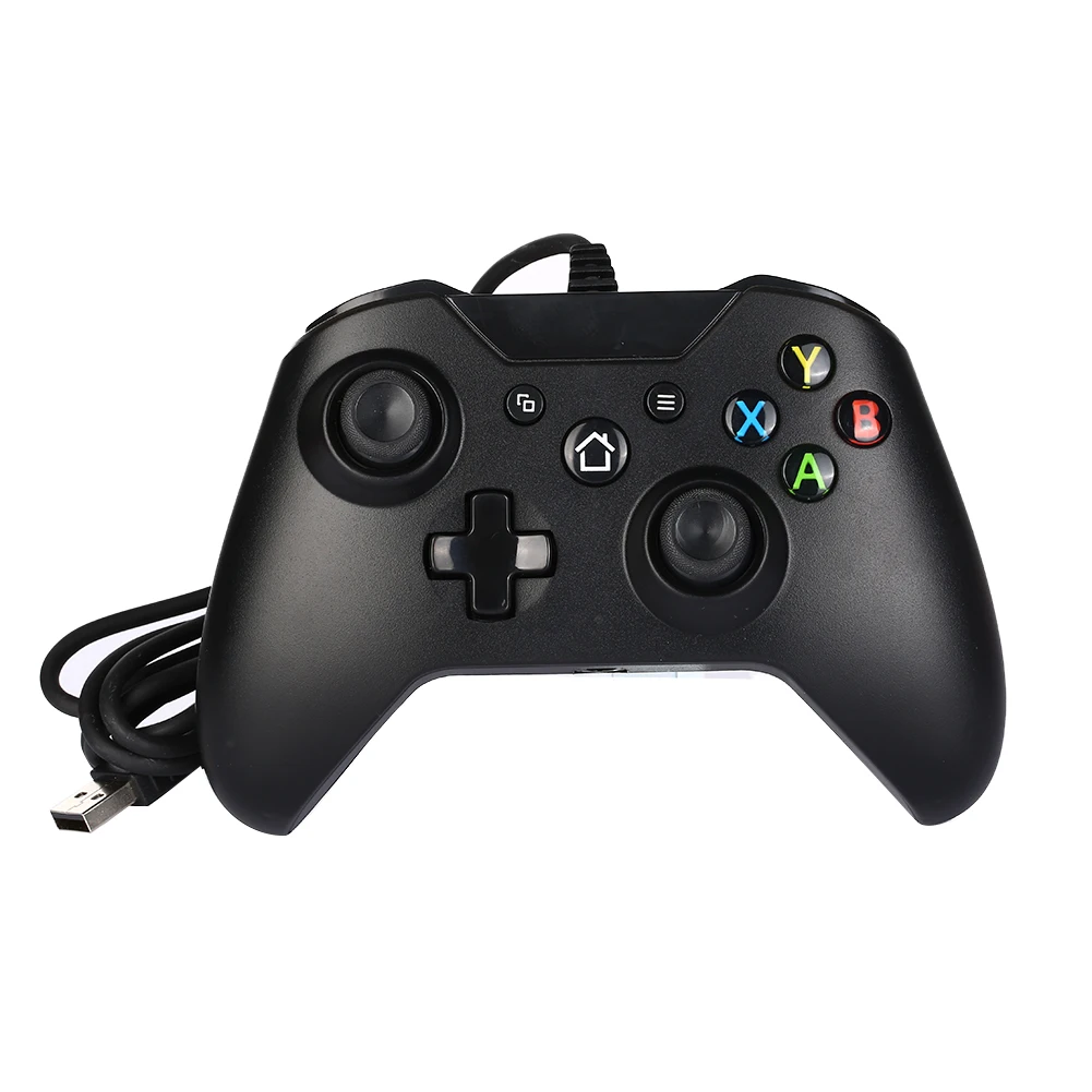 Gamepads 2,2m wire gamepad USB joypad durevole controller a doppia vibrazione la festa di intrattenimento la festa di intrattenimento Microsoft Xbox One Slim