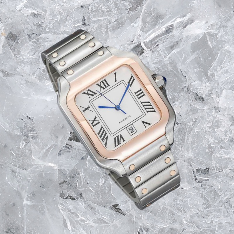 U1 5A Luxury Watch Designer di fascia alta Business Orologio da uomo e donna completamente automatico orologio classico orologio vera vera in pelle veloce orologi a coppia veloce 904l