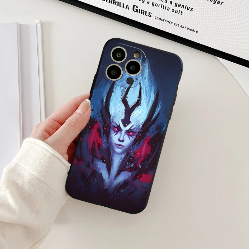 Jeu Dota 2 Case de téléphone pour iPhone 12promax 11 13 14 Pro Xs Max Mini xr x 7 8 6 6s Plus Fundas Cover