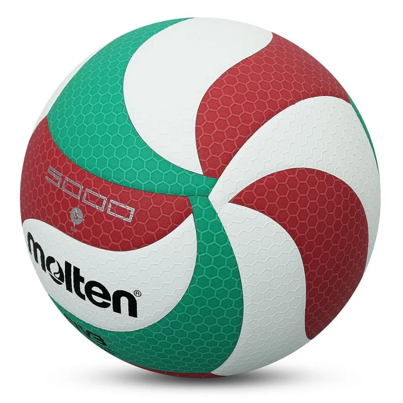 Volleyboll Original Molten V5M5000 Volleyball Ball Officiell storlek 5 Volleyboll för inomhus utomhusmatchträning