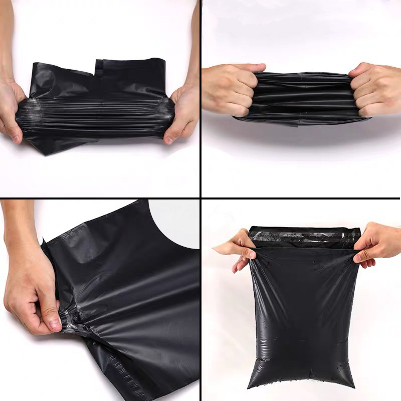 Transport Bag Envelope Mailing Bag Black Poly Waterproof Storage Bag Self Adhesive Seal Thickening Mailer Packaging Bag