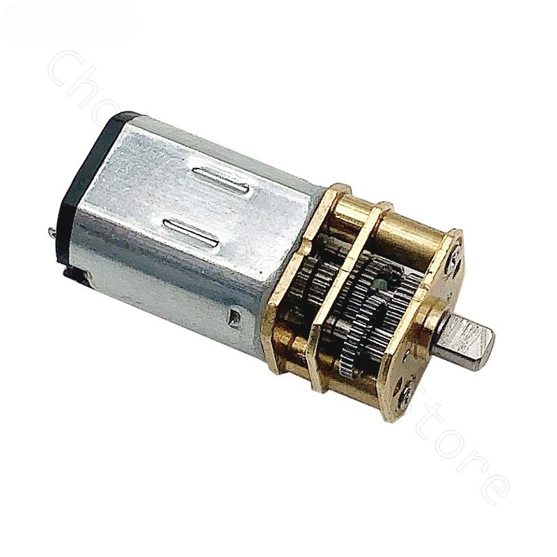 N20 3.6V 230 RPM AGRA DE METAL DE METAL MOTOR DE CC DE CCA DE CAMINA LENTIMA REDUCTOR MOTOR ELÉCTRICO PARA DIA