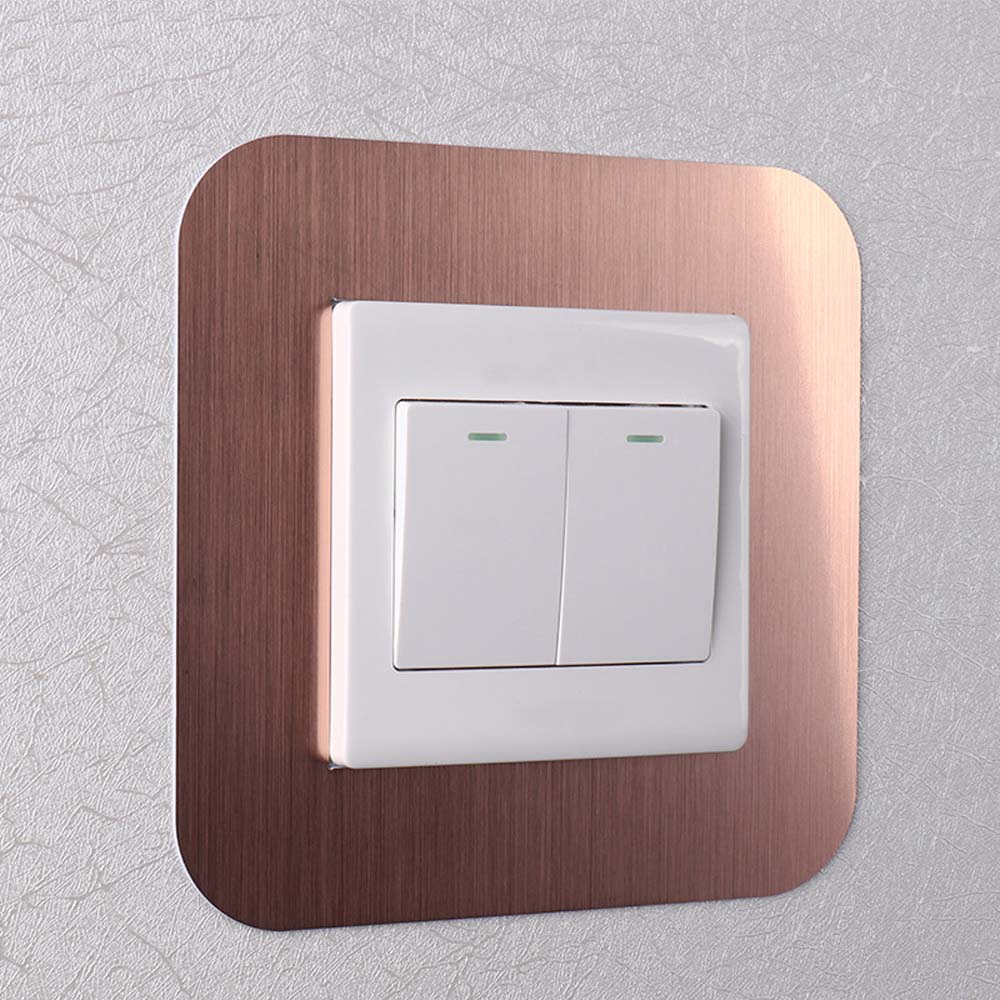 Anti-Dirty Switch Cover Socket Cover Home Decor Switch plate covers Protective Cover Wall Sticker Switch Sticker