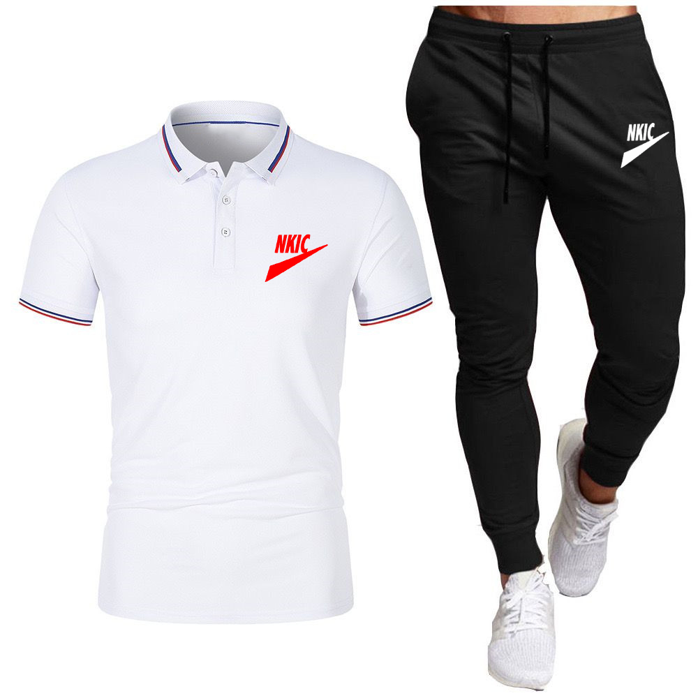 Ensembles de course pour hommes Summer Sportswear Gym Fitness costumes T-shirts secs rapides Drys Sports Vêtements d'entraînement Sport Tracksuis de sport