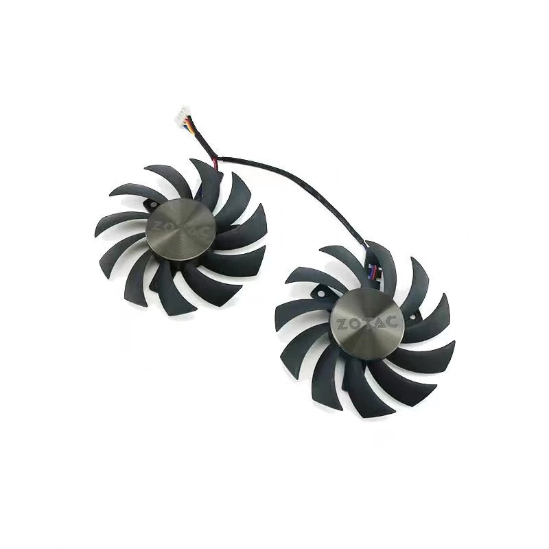 New 75MM 4PIN PLD08010S12HH DC 12V 0.35A GTX1060 GPU Fan for Zotac GTX 950 960 1060 Cooling Fan