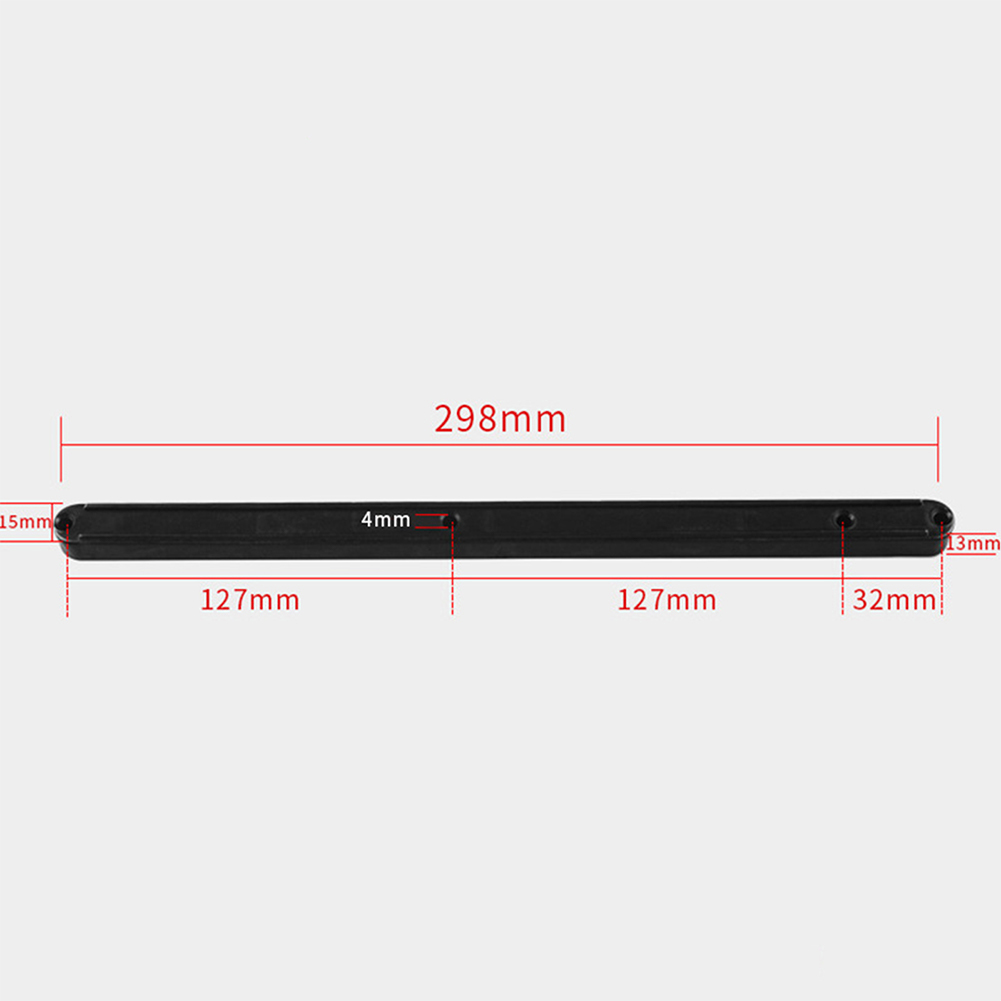 Draw Rail Kit Plastik Çekmece Slaytları 180 235 298mm Çekme Koşucuları Yedek Dolaplar Çekmece Koşucular Ev Donanımı