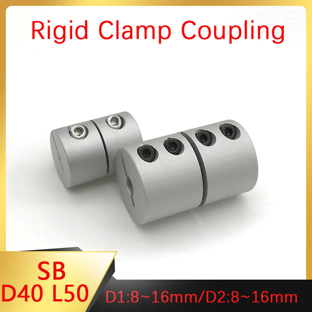 D40L50 Couple rigide Vis en aluminium Couplage 3D IMPRIMER ACCESSOIRE ACCESSOIR