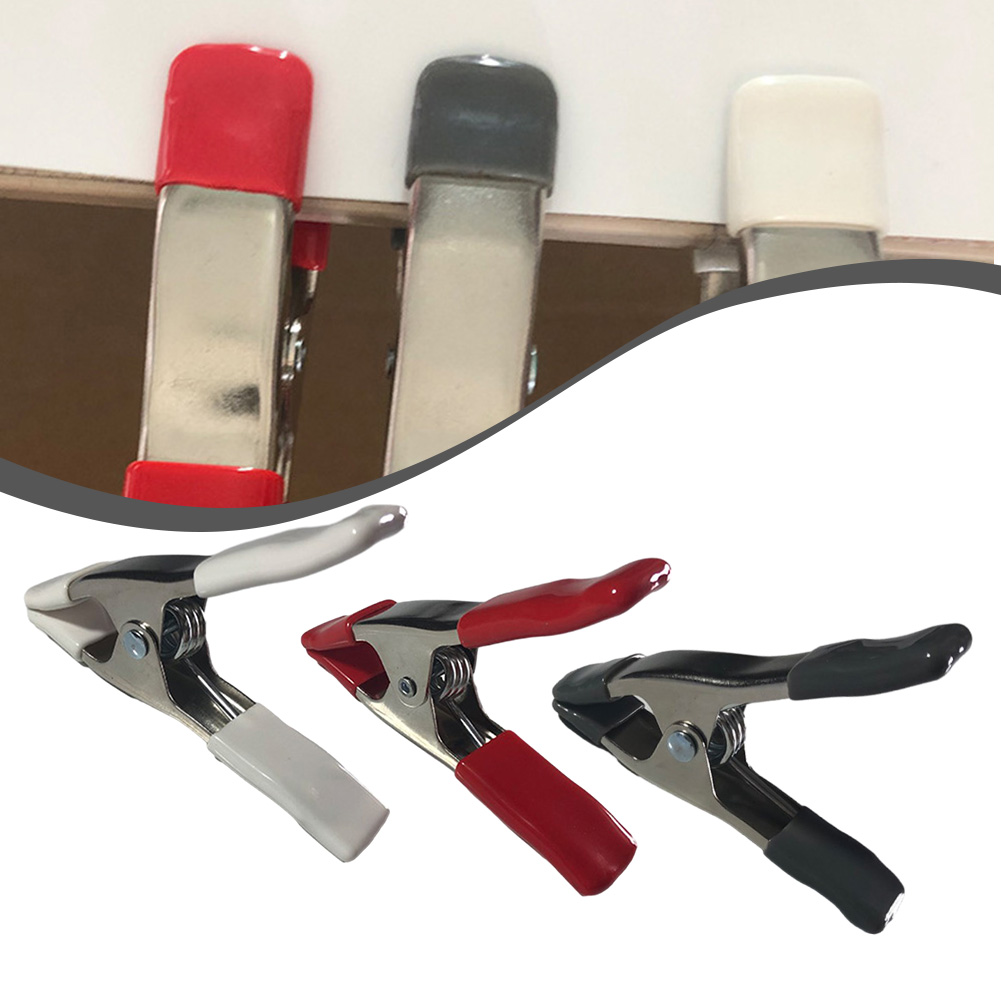 4Inch Metal A-Shaped Spring Clip Multi-Purpose Woodworking Electrician Powerful Spring Clamps A Clip Hand Tools