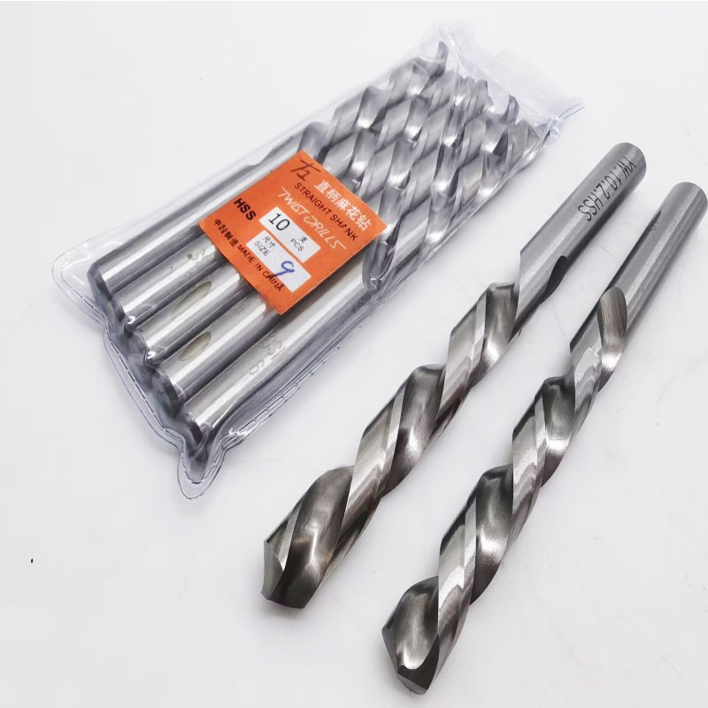 0.5mm-14mm HSS Left Hand Drill Bits HSS M2 Reverse Twist Drill Bit Drilling Woodworking Tool