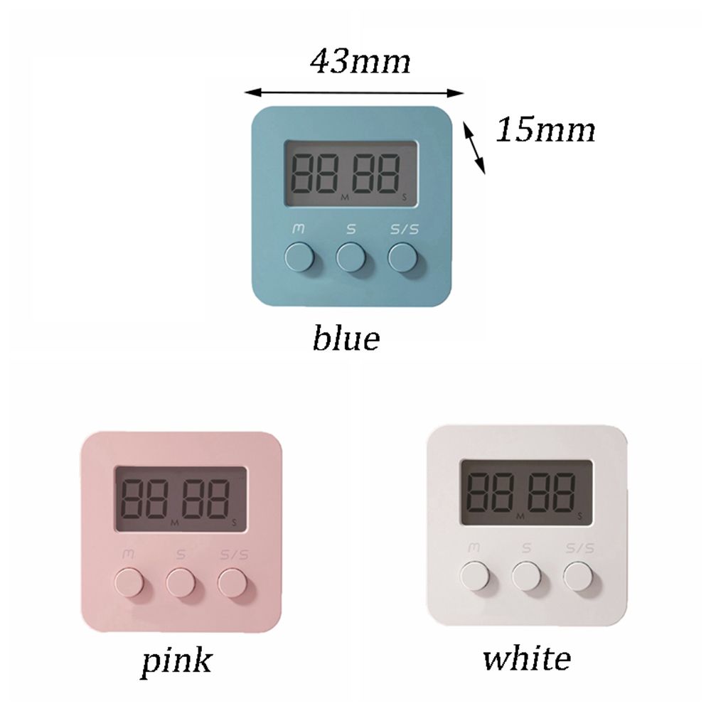 Precyzyjna przenośna liczba LCD dla nauki, gotowanie mini rozmiar gadżetu kuchennego Timer Kitchen Stopwatch Narzędzia do gotowania