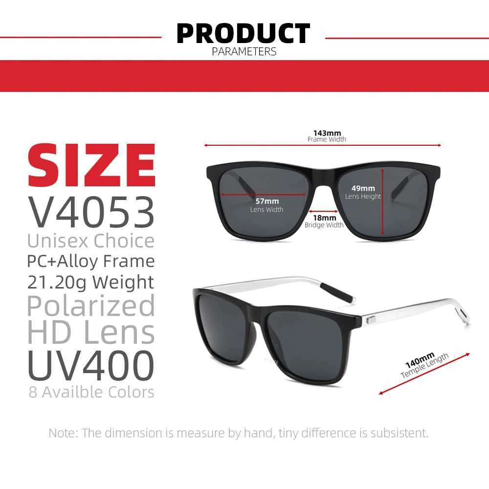 Sunglasses VIVIBEE Luxury Square Polarized Sunglasses Men Driving Blue Mirror Lens Classic Unisex Sun Glasses 2024 Trends Women Shades 240412