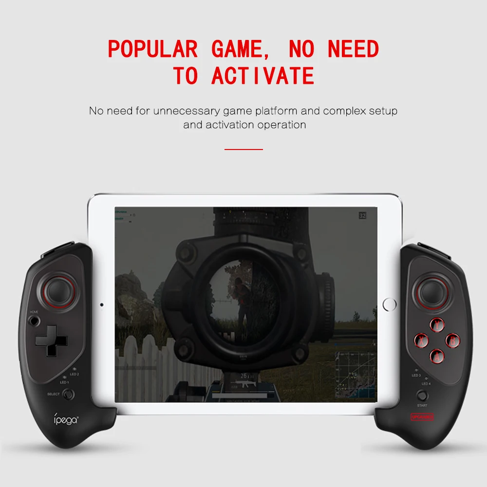 GamePads IPEGA PG9083S PG 9083 Bluetooth Gamepad Wireless Telescopic Game Controller Practical Esterapt Joystick Pad na iOS/Android/Win