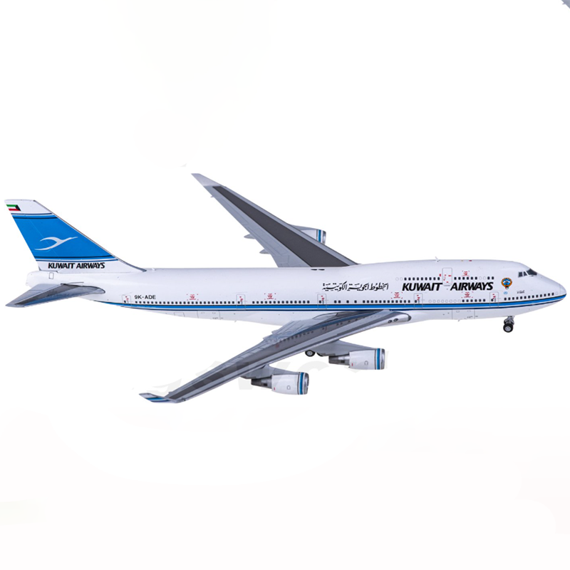 JC Wings 1: 400 Ölçekli LH4277 Kuveyt Airways 747-400 9K-ADE Alaşımlı Die-Cast Uçak Modeli Koleksiyon Oyuncak Hediyesi