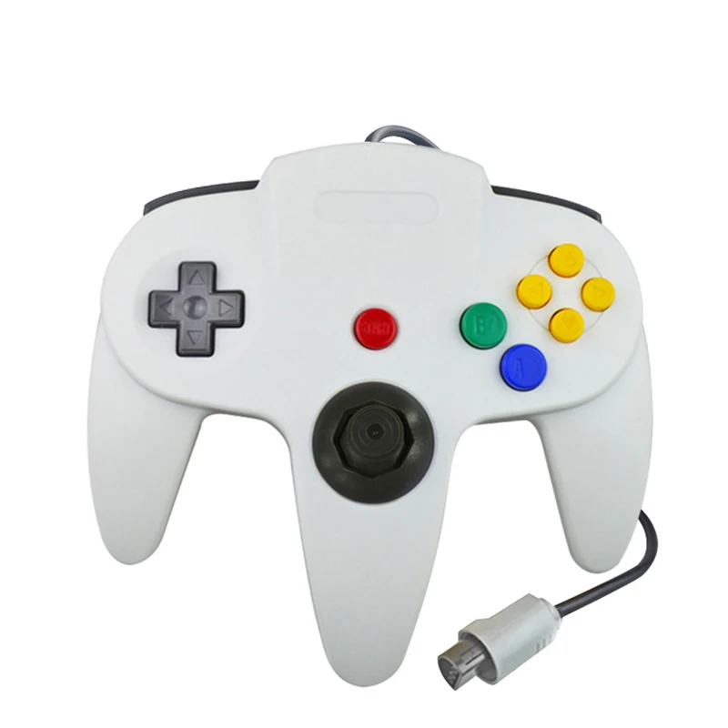 GamePads Wired N64 Gamepad Joypad Gaming Joystick dla GameCube dla Mac Gamepads PC Controller