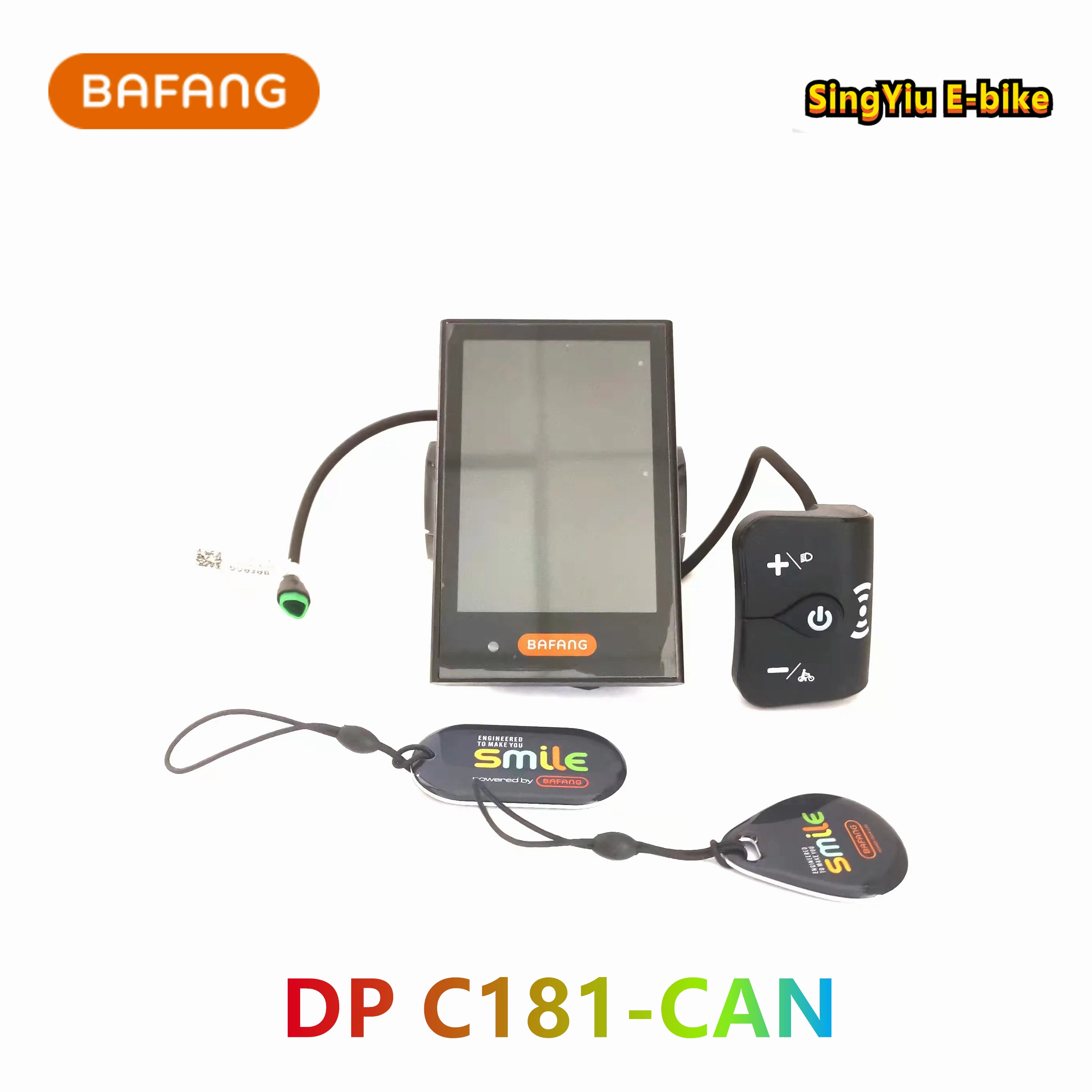 Ringar Singyiu Bafang DPC181CAN Bluetooth Display med induktionsnyckelring Form600 G521 M620 M500 G520 G510 BAFANG CAN MOTOR