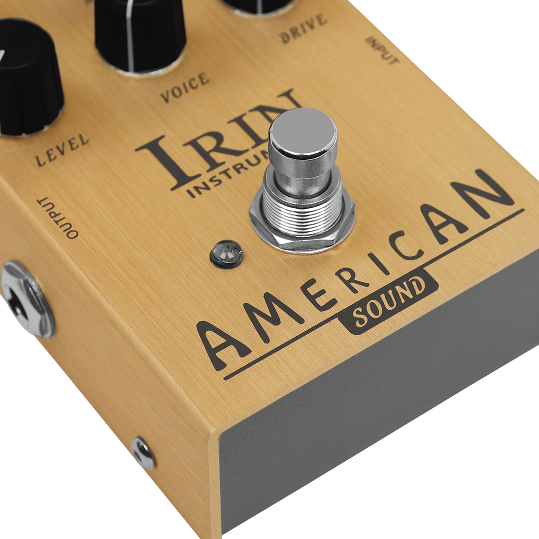 Irin İngiliz Ses Kaya Amp Simülatör Pedalı Elektro Gitar Brit-Rock Era Bluesbreaker Overdrive Etkisi Pedal Gitar Parçaları