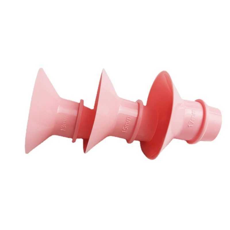 Montrapes Inserts de bride en silicone Montpumps pour pompe de poitrine de poitrine de mammaire Pompe de mammaire Tunnel Tunnel de connecteur étroit alimentation essentielle 240412