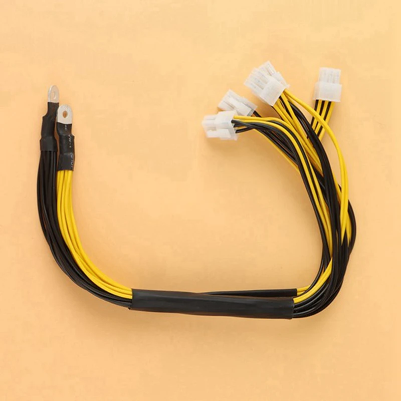 Supplys 5X PCIE PCIe 6Pin GPU Graphics Card Splitter Power Cable for Bitmain Antminer APW3+/APW3++/APW7 PSU Power Supply