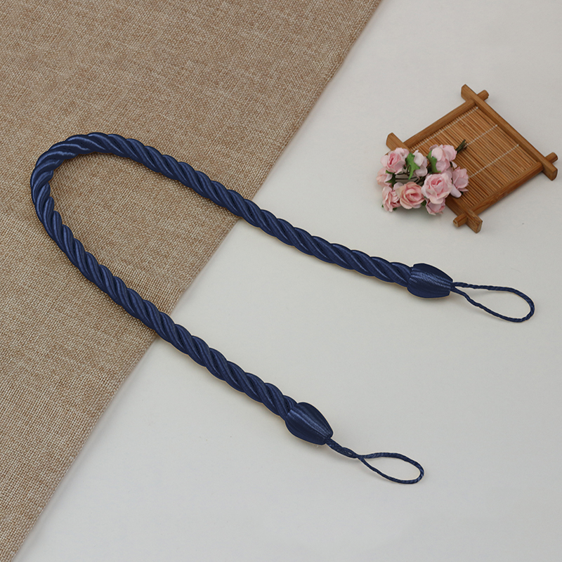 Decorative Tieback Ropes Ropes Holdbacks Tiebacks for Curtain Use with Hook Mandmade Weave Curtain Tieback