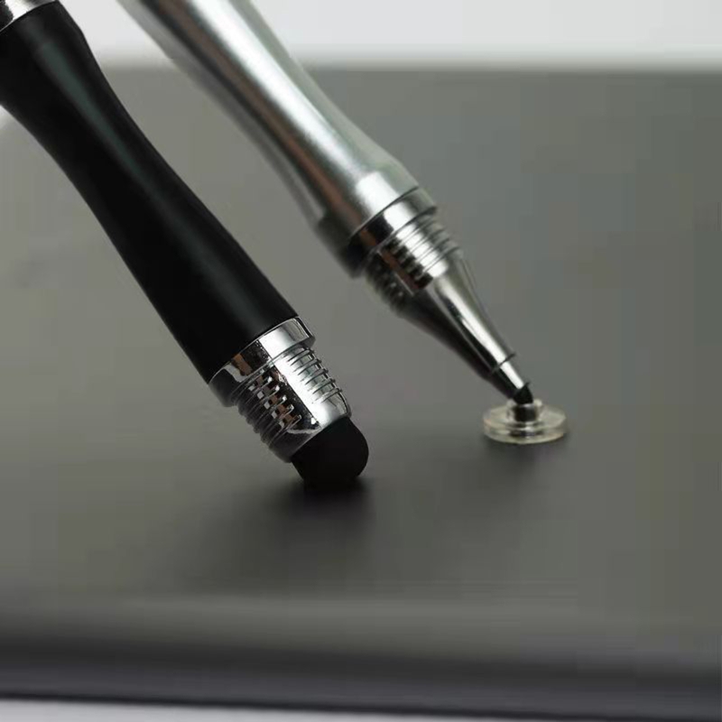 2 IN1 Kapazitiver Stift für Touchscreen -Stylusstift für Tablet -Handy -Mobiltelefon Softnibs Laptop Hochempfindlichkeit Dual für Dropship
