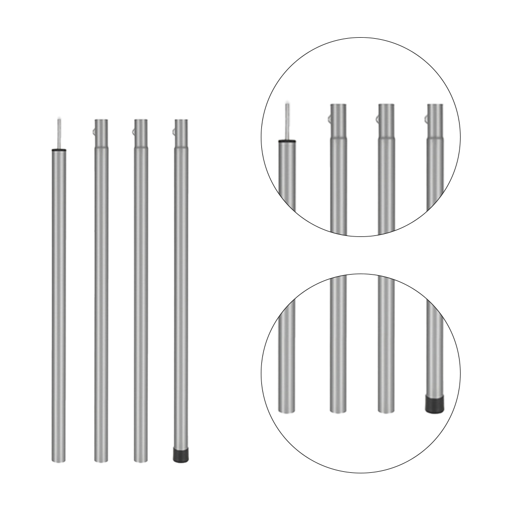 ポータブルテントサポートロッドウインドプルーフキャノピーポール取り外し可能なビーチシェルタータープオーニングポールアクセサリー