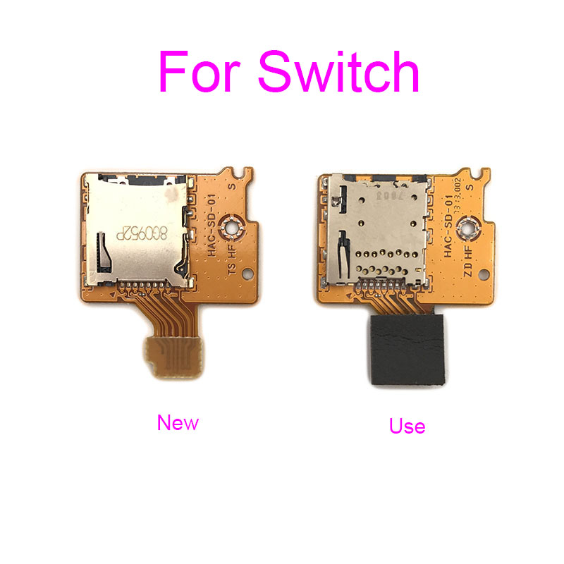 Micro-SD TF-Karten-Slot-Socket-Board-Austausch für Nintendo Switch Game Console Card Reader Slot Socket